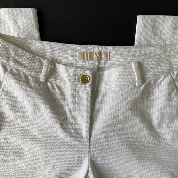 MICHAEL Michael Kors Straight Leg Ankle Pants - Picture 4 of 7
